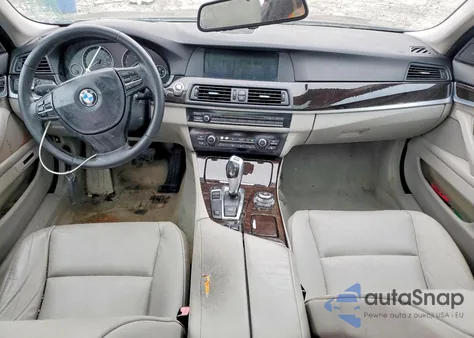 2012 BMW 528 I из США, поврежденный, VIN WBAXG5C52CDW24732
